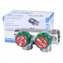 Коллектор распределительный 3/4" х 3/4"EK с 2 отводами Stout SMB-6850 запорные клапаны