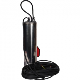 Насос колодезный STOUT с поплавком, кабель 20 м, 230V, Q=90 л/мин, H=45 м