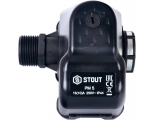 Реле давления для водоснабжения STOUT SCS-0001 со встроенным манометром PM5-3W, 1-5 бар