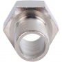 SFT-0066-003420 STOUT Штуцер ВР никелированный 3/4"x20