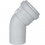 Отвод канализационный бесшумный STOUT D 58 х 45°