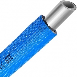 SPI-0004-002028 STOUT 20х2,8 (бухта 100 метров) PEX-a труба из сшитого полиэтилена с кислородным слоем, серая в теплоизоляции (синяя)