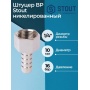 SFT-0066-001410 STOUT Штуцер ВР никелированный 1/4"x10