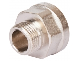 SFT-0073-001238 STOUT Переходник под ключ ВН никелированный 1/2"x3/8"