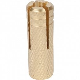 Забивной анкер латунный STOUT 10x12x35