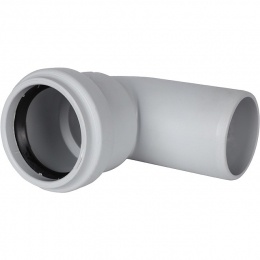 Отвод канализационный бесшумный STOUT D 58 х 87,5°