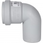 Отвод канализационный бесшумный STOUT D 58 х 87,5°