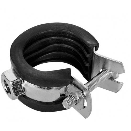 Хомут для труб одновинтовой STOUT с гайкой М8, 3/4" купить в интернет магазине Санрай73