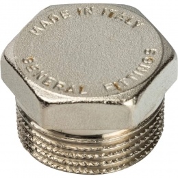 SFT-0025-000018 STOUT Заглушка НР никелированная 1/8