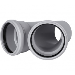 Тройник канализационный бесшумный STOUT D 110 x 110 / 45°