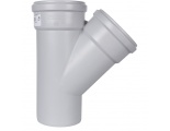 Тройник канализационный бесшумный STOUT D 110 x 110 / 45°