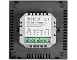 STOUT Термостат универсальныйа 3А, ON/OFF черный