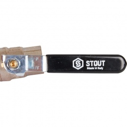 Кран шаровой полнопроходной STOUT ВР/ВР, ручка рычаг 1/2