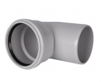 Отвод канализационный бесшумный STOUT D 110 х 87,5°