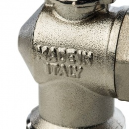 STOUT 1/2 на 3/4 Кран шаровой угловой для стиральных машин