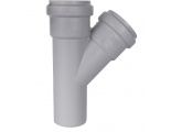 Тройник канализационный бесшумный STOUT D 58 x 58 / 45°