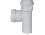 Тройник канализационный бесшумный STOUT D 58 x 58 / 87,5°