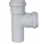 Тройник канализационный бесшумный STOUT D 58 x 58 / 87,5°