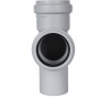 Тройник канализационный бесшумный STOUT D 58 x 58 / 87,5°