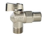 STOUT 1/2" Кран шаровой угловой для стиральных машин