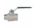 Кран шаровой STOUT полнопроходной, ВР/НР, ручка рычаг 1