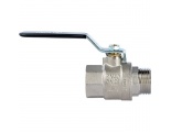 Кран шаровой STOUT полнопроходной, ВР/НР, ручка рычаг 1