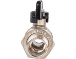 Кран шаровой полнопроходной STOUT ВР/НР, ручка бабочка 1/2, американка