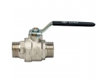 Кран шаровой STOUT полнопроходной, НР/НР, ручка рычаг 3/4