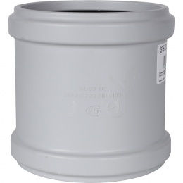 Муфта двухраструбная канализационная бесшумная STOUT D 110