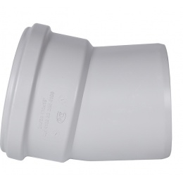 Отвод канализационный бесшумный STOUT D 110 х 15°