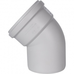 Отвод канализационный бесшумный STOUT D 110 х 45°