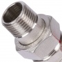 Кран шаровой полнопроходной STOUT с американкой , ВР/НР, ручка бабочка 1/2 (EPDM)