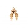 Проточный настенный угольник 16x1/2" SFA-0039-001612 STOUT для труб из сшитого полиэтилена