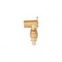 Проточный настенный угольник 16x1/2" SFA-0039-001612 STOUT для труб из сшитого полиэтилена