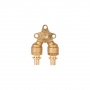 Проточный настенный угольник 16x1/2" SFA-0039-001612 STOUT для труб из сшитого полиэтилена