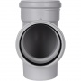Тройник канализационный бесшумный STOUT D 110 x 110 / 87,5°