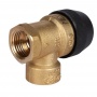 Клапан предохранительный STOUT для отопления 3 бар 1/2"х1/2" (487.130)