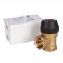 Клапан предохранительный STOUT для отопления 3 бар 1/2"х1/2" (487.130)