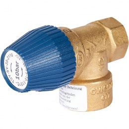 Предохранительный клапан STOUT  для систем водоснабжения 10 бар 1/2"x3/4" (477.199)