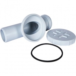 Ревизия с круглой крышкой канализационная бесшумная STOUT D 58