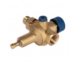 STOUT Автоматический подпиточный клапан 1/2 ВН/НР с выходом под манометр 0525.115