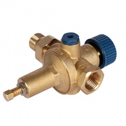 STOUT Автоматический подпиточный клапан 1/2 ВН/НР с выходом под манометр 0525.115