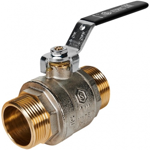 SVB-0005-200032 STOUT Кран шаровой полнопроходной, НР/НР, ручка рычаг 1 1/4" купить в интернет магазине Санрай73