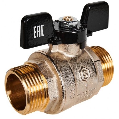 SVB-0006-200025 STOUT Кран шаровой полнопроходной, НР/НР, ручка бабочка 1" купить в интернет магазине Санрай73