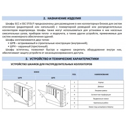Шкаф распределительный наружный 1-3 выходов (ШРН-180-0)