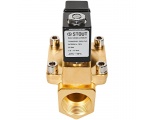 Клапан электромагнитный Ду25 STOUT непрямого действия, НЗ, 12м3/ч, AC 220В