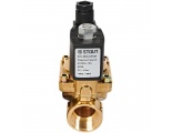 STOUT Клапан соленоидный (электромагнитный), непрямого (пилотного) действия, НО, 220В, G1, EPDM