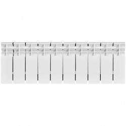 Радиатор биметаллический STOUT TITAN 200 6 секций боковое подключение (белый RAL 9016)