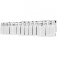 Радиатор биметаллический STOUT TITAN 200 14 секций боковое подключение (белый RAL 9016)