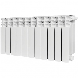 Радиатор биметаллический STOUT TITAN VENTIL 350 9 секций нижнее правое подключение